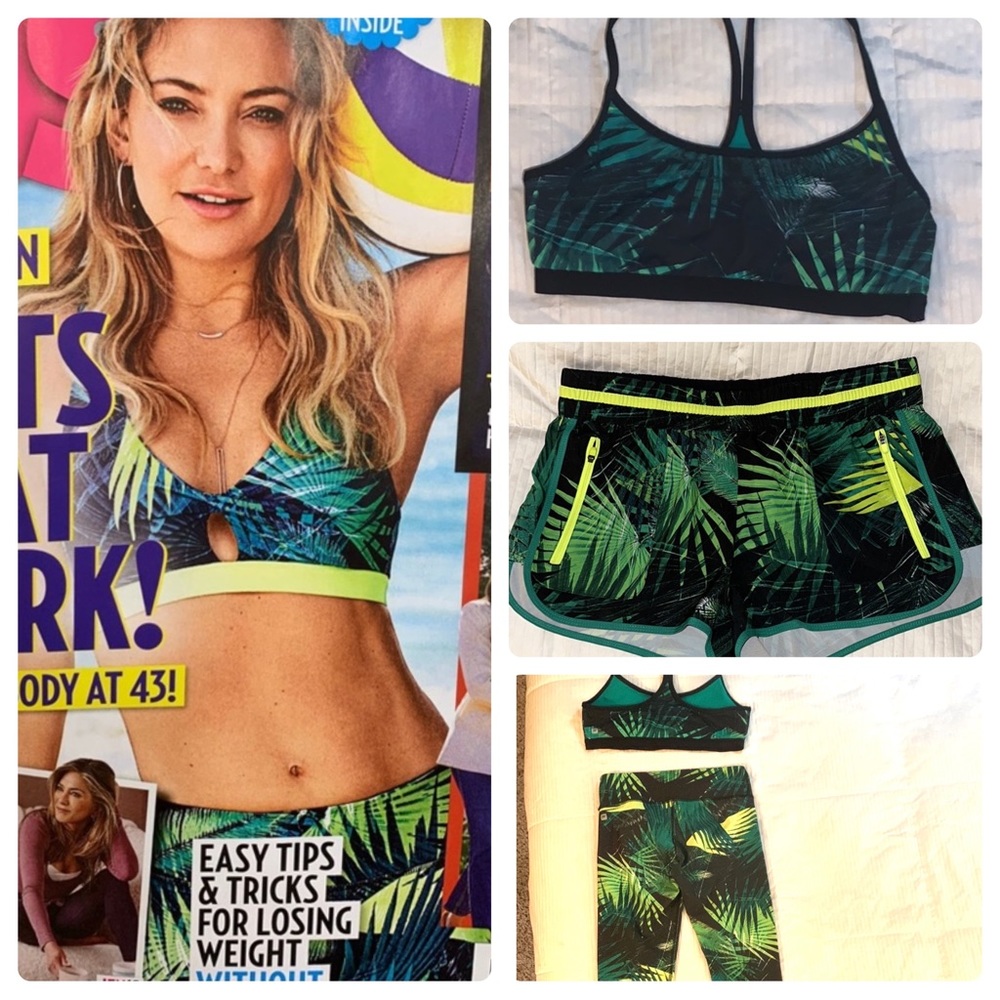 Fabletics 3pc Kate Hudson Covershoot Jungle Theme… - image 1